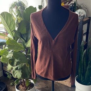 Eileen fisher, chestnut brown sweater